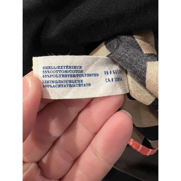 Leifsdottir‎ Dress Sz 8 Womens Black One Shoulder Ruffle Mini Cotton Blend Lined - Picture 12 of 12